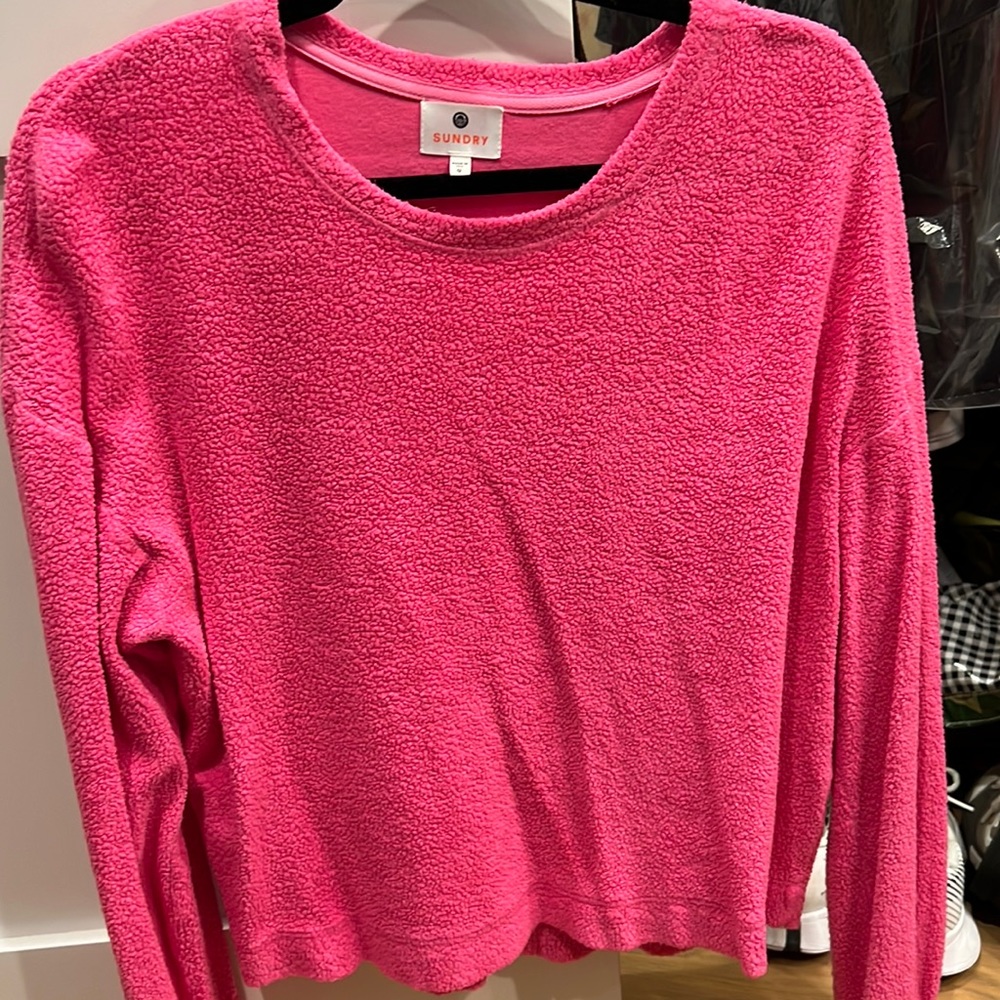 sundry terry sweatshirt size 0